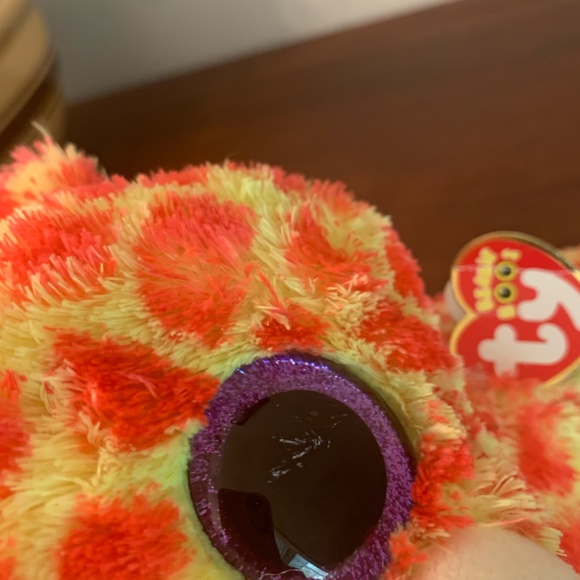 Ty Beanie Boos DARCI the Giraffe Tags 10" Retired Collectable JUSTICE RARE - Picture 8 of 9